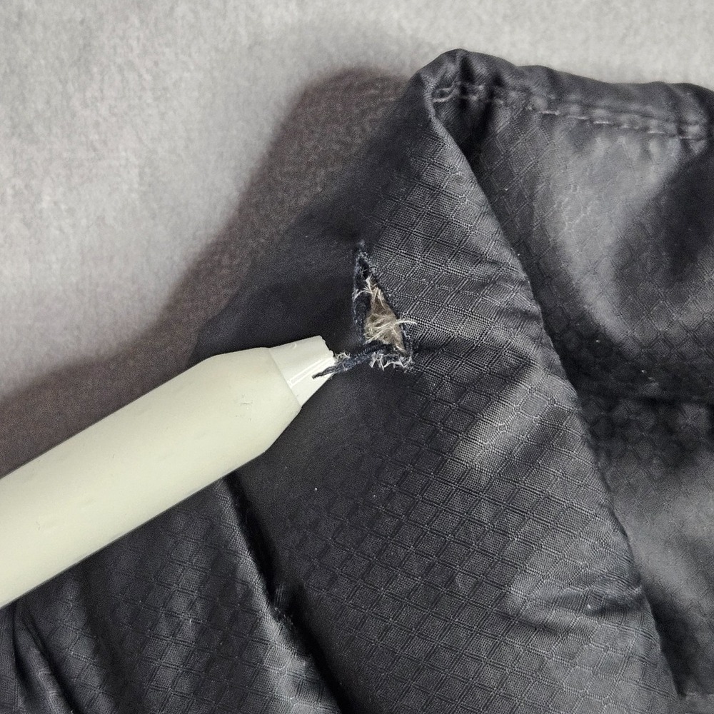 Kathmandu Vest Mens Medium Black Duckdown 500 Fill Full Zip Puffer Pockets - Picture 7 of 13